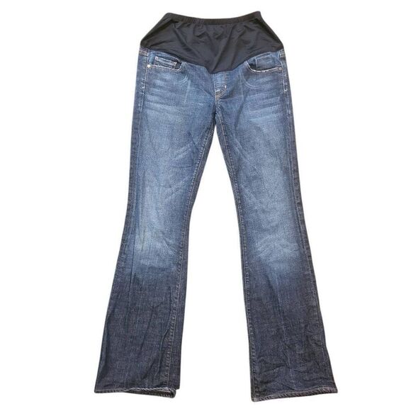 Citizens of Humanity Jeans Women's 29 Blue Maternity Belly bPanel Bootcut - Picture 1 of 5